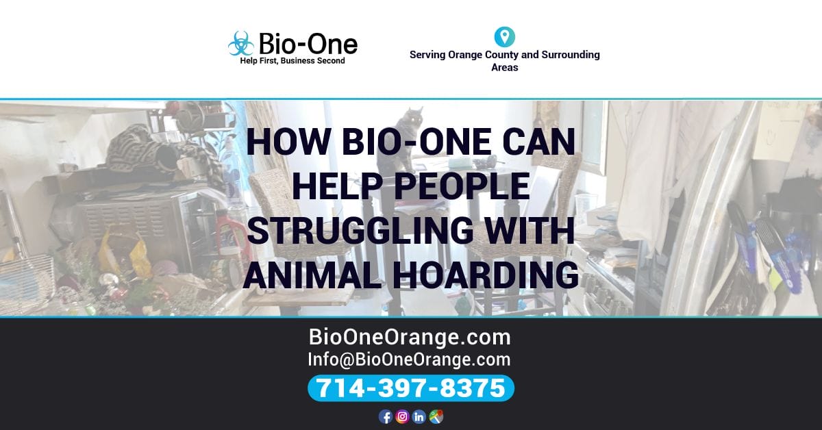 How Bio-One can Help People Struggling with Animal Hoarding