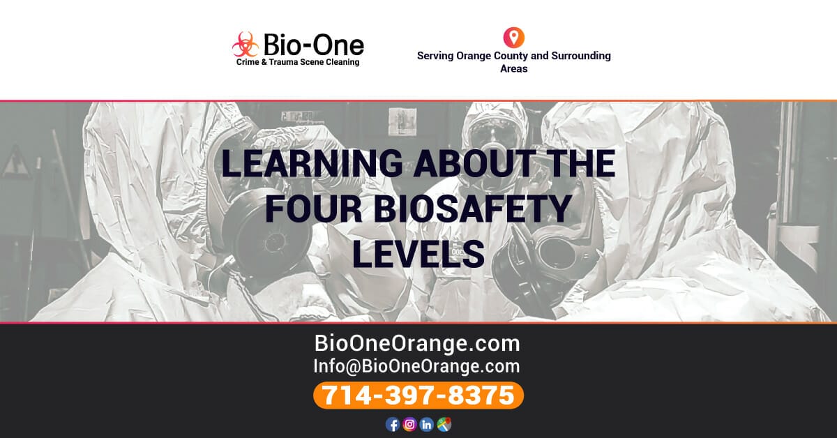Learning About the Four Biosafety Levels - Bio-One of Orange.