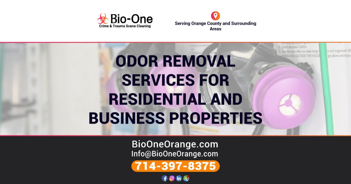 Odor Removal Services for Residential & Business Properties